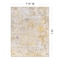 World Rug Gallery Modern Abstract Whispers Area Rug 7' 10'' x 10' Yellow 936YELLOW8X10 - alternate 6